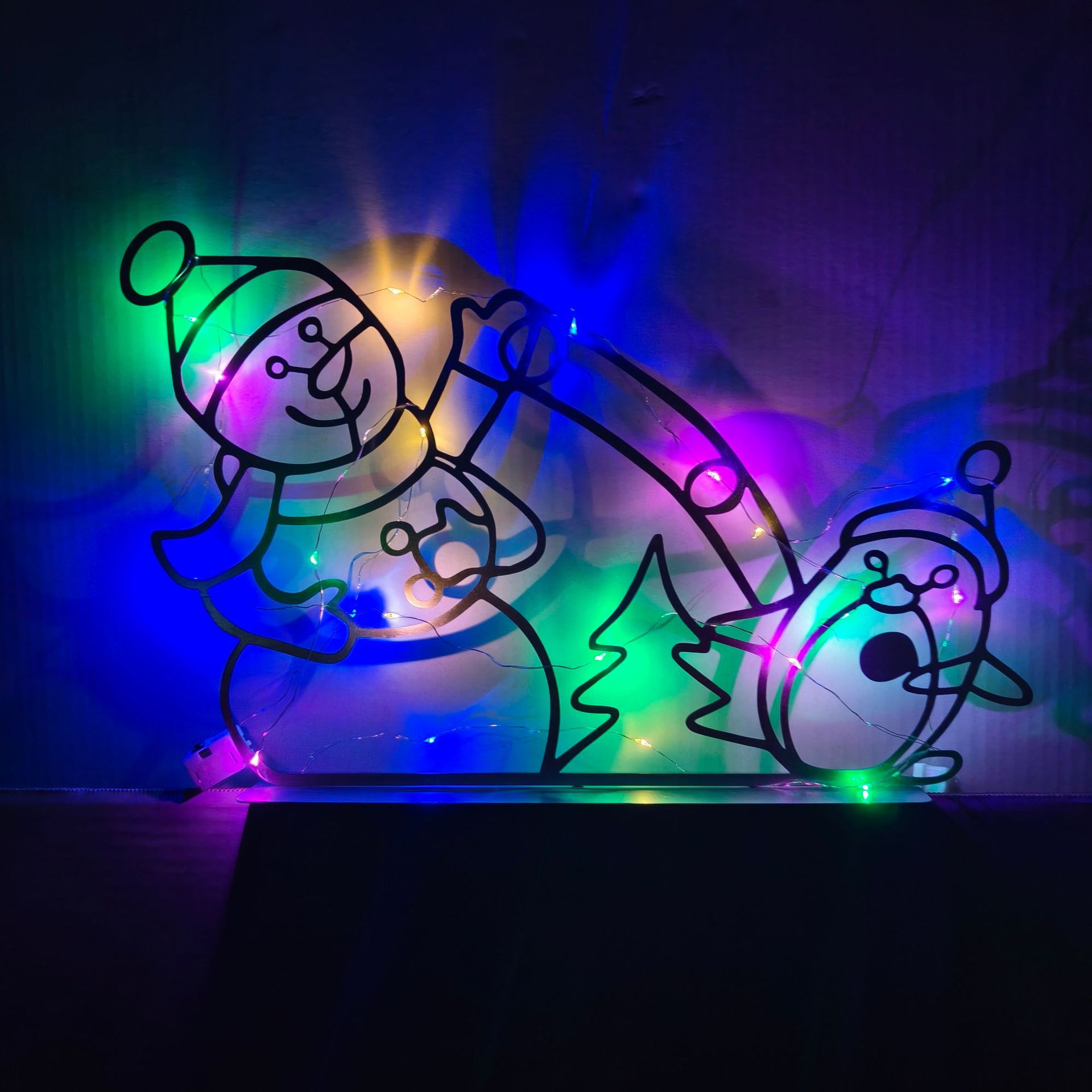 Animated Snowball Light LED Gl - đánh giá và giá Outdoor Lighting In Ground