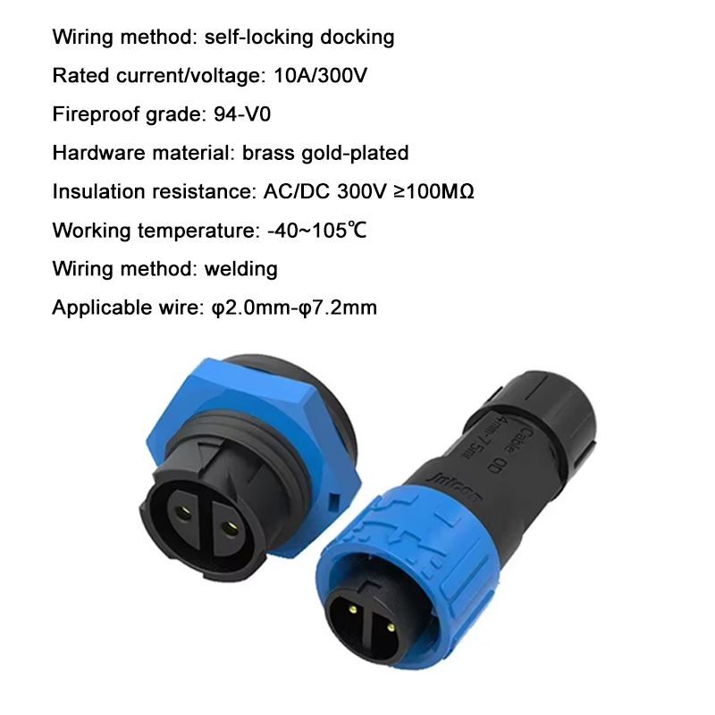 2Pin M16 Power Connector Self- - đánh giá và giá Outdoor Lighting Connectors