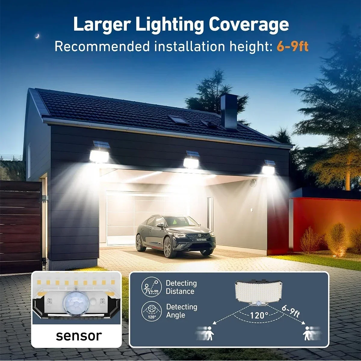 234LED Solar Outdoor Lights Mo - đánh giá và giá Outdoor Lighting Lamps