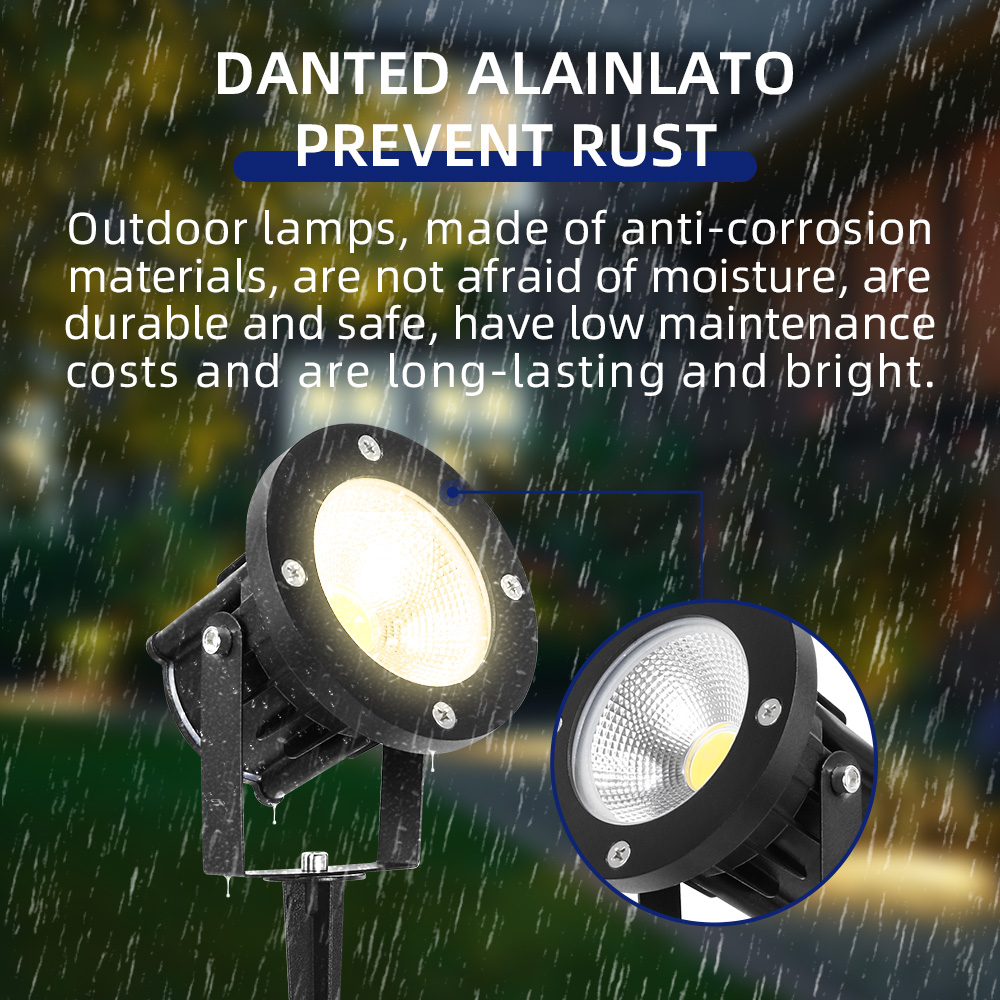 LED GU10 Garden Lighting Lawn  - đánh giá và giá Outdoor Lighting In Ground
