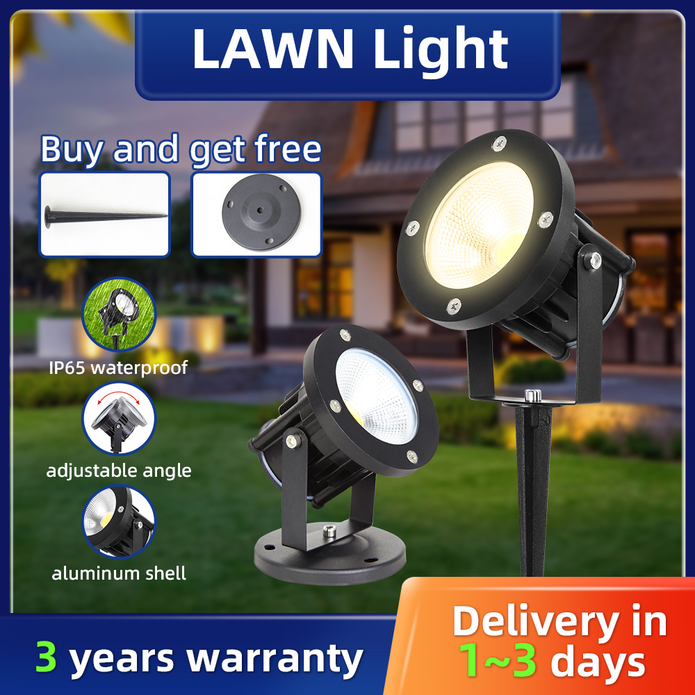 LED GU10 Garden Lighting Lawn  - đánh giá và giá Outdoor Lighting In Ground