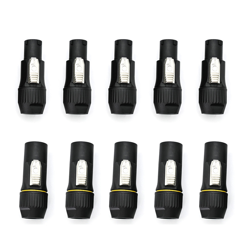 10pcs Waterproof Powercon True - đánh giá và giá Outdoor Lighting Connectors