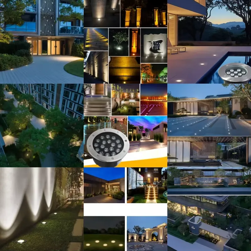 Waterproof IP67 LED Undergroun - đánh giá và giá Outdoor Lighting In Ground