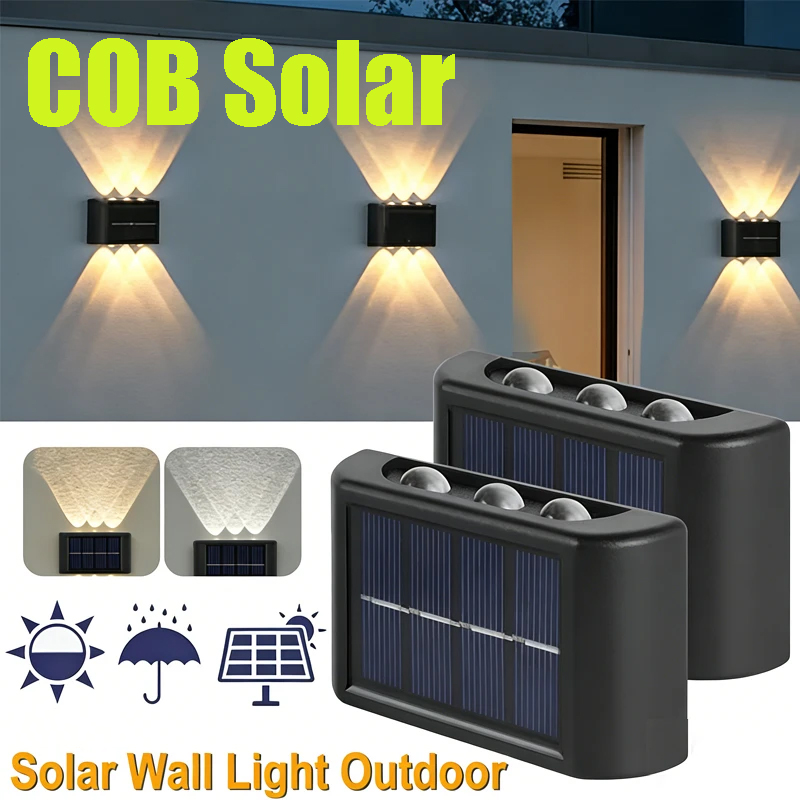 COB Solar Wall Lamp Outdoor Wa - đánh giá và giá Outdoor Lighting Lamps