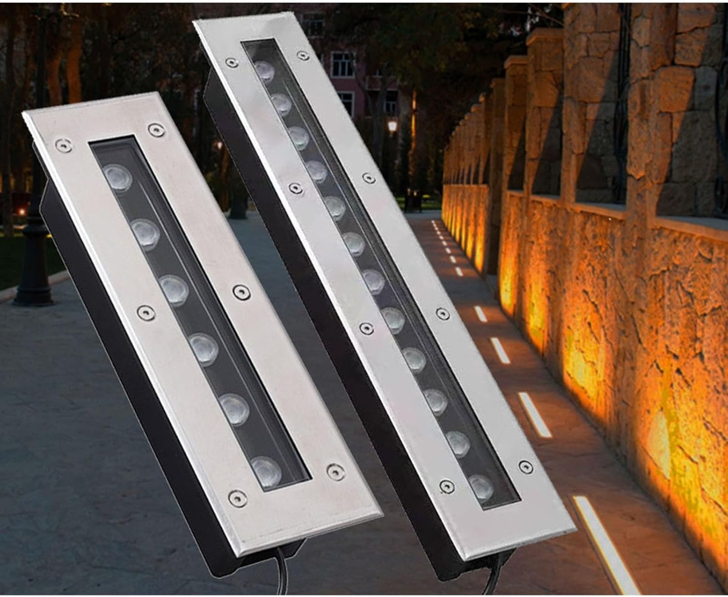 Linear LED In Ground Light IP6 - đánh giá và giá Ground Light Recessed