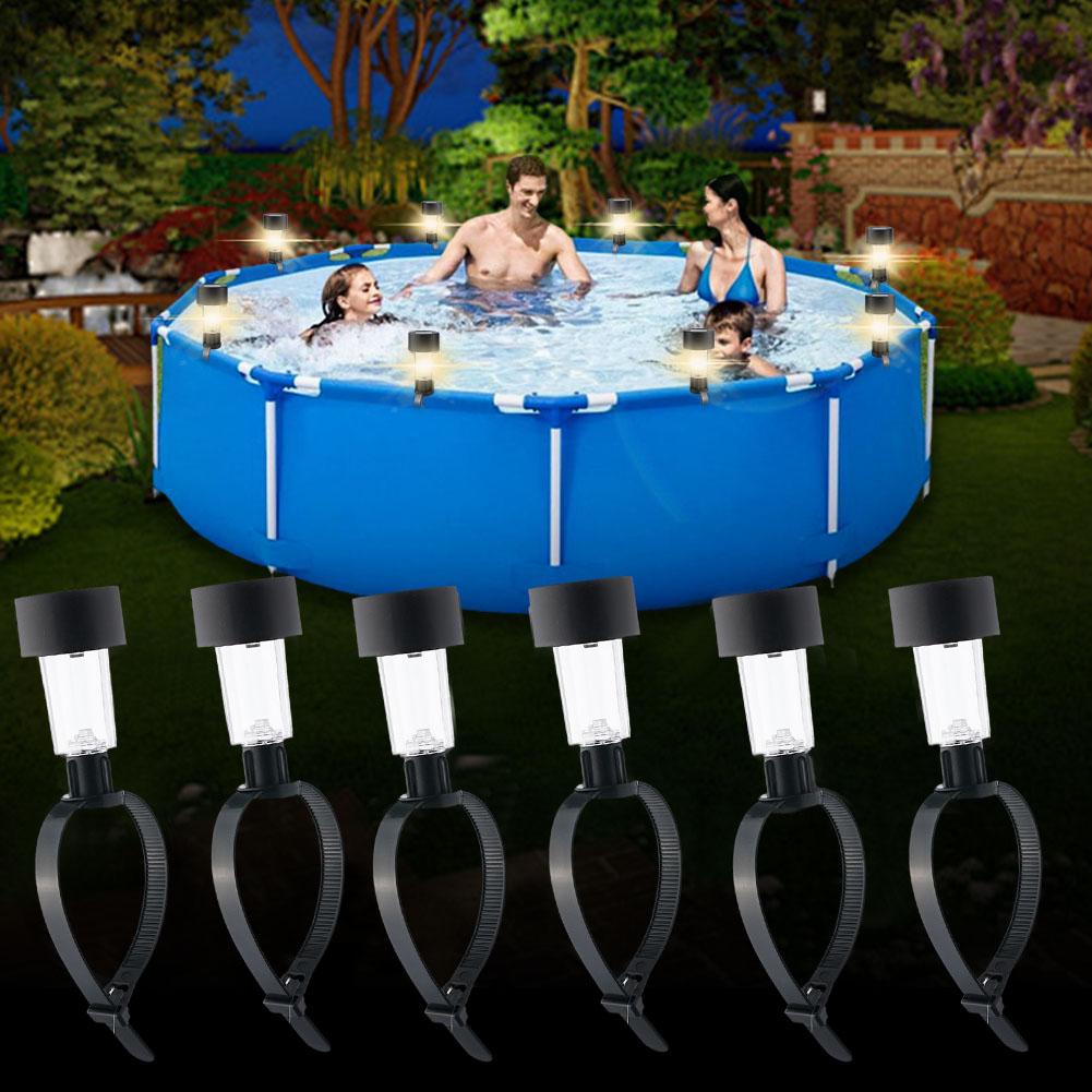 Solar Powered LED Pool Lights  - đánh giá và giá Outdoor Lighting In Ground