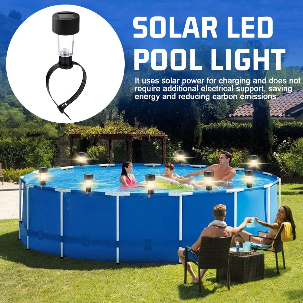Solar Powered LED Pool Lights  - đánh giá và giá Outdoor Lighting In Ground