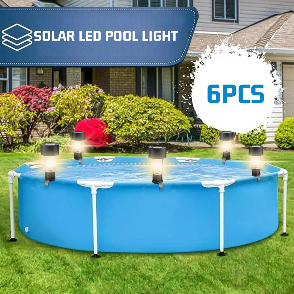 Solar Powered LED Pool Lights  - đánh giá và giá Outdoor Lighting In Ground