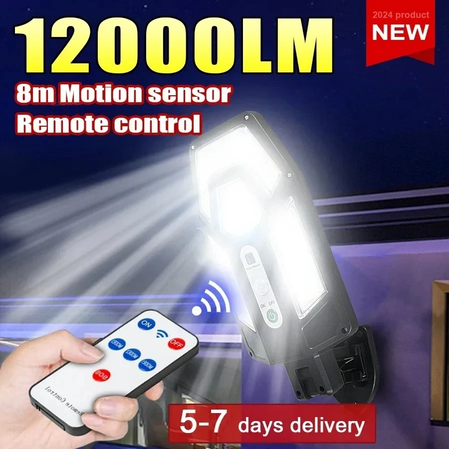 12000LM Powerful Solar Wall La - đánh giá và giá Outdoor Lighting In Ground