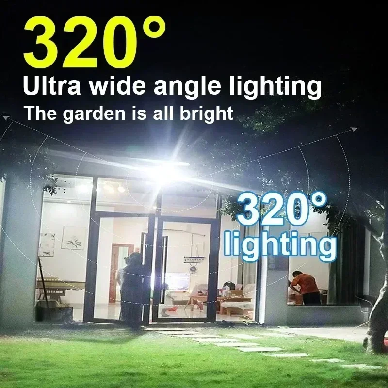 12000LM Powerful Solar Wall La - đánh giá và giá Outdoor Lighting In Ground