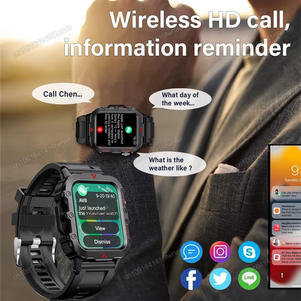 New Men's Smart Watch LED Flas - đánh giá và giá Outdoor Lighting Perspectives