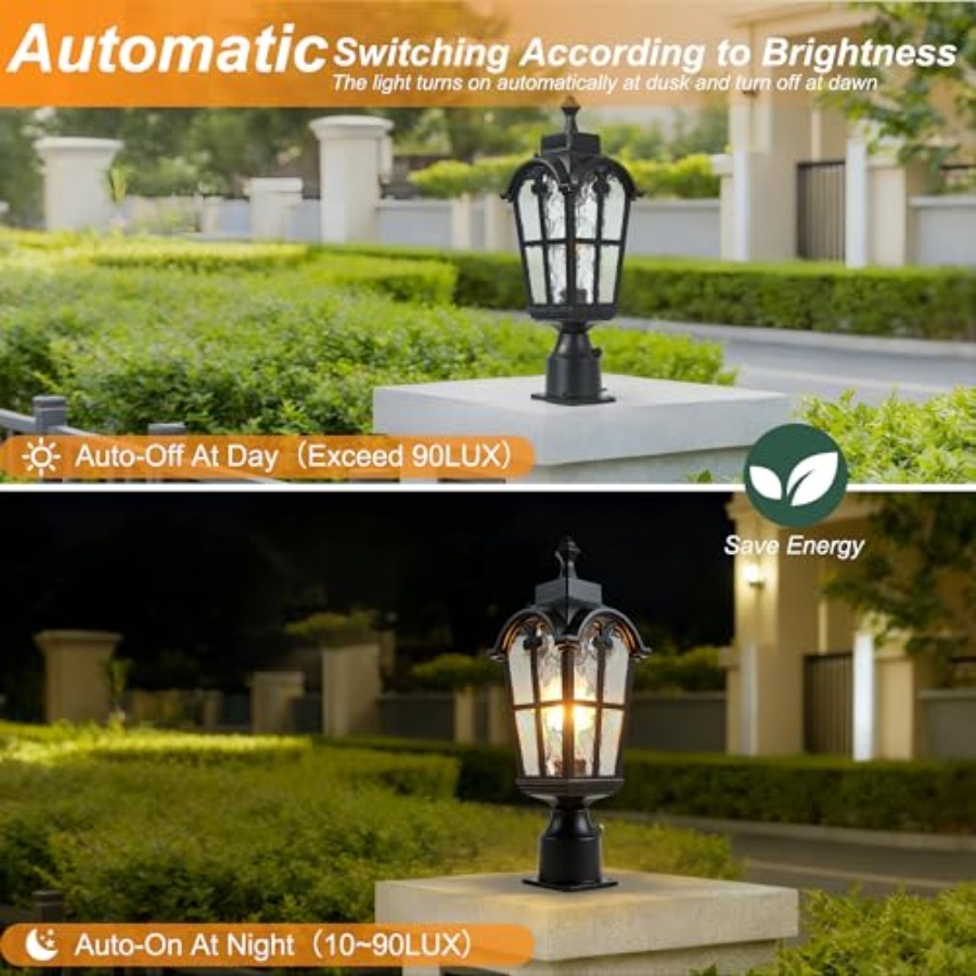 Sensor Outdoor Post Lights Wat - đánh giá và giá Outdoor Lighting Lamps