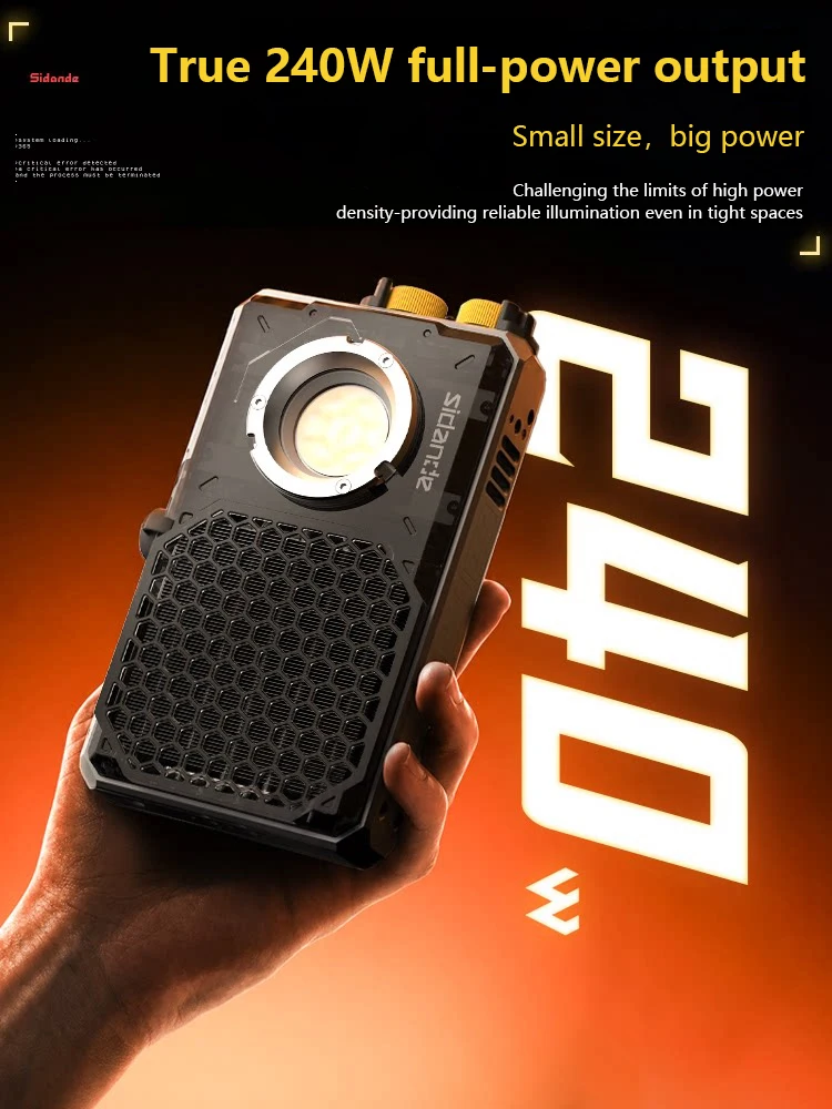 Sidande Q240C 240W Full Color  - đánh giá và giá Outdoor Lighting Video Shooting