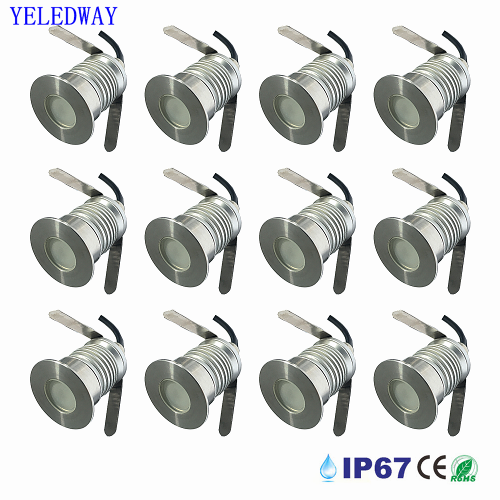 IP67 Không Thấm Nước 1W LED Án - đánh giá và giá Ground Light Recessed