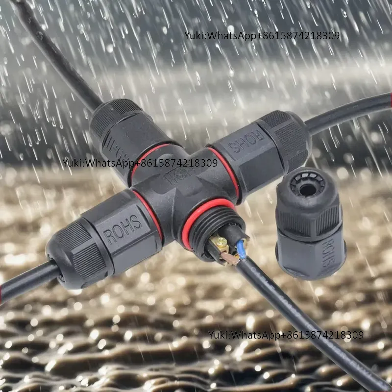IP68 Waterproof Cable T Tap El - đánh giá và giá Outdoor Lighting Connectors