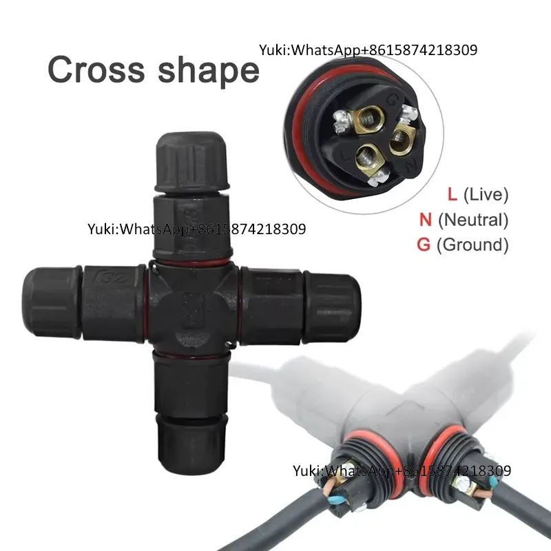 IP68 Waterproof Cable T Tap El - đánh giá và giá Outdoor Lighting Connectors