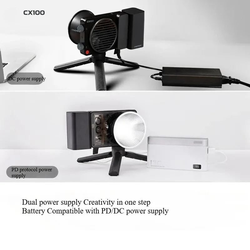 CINEPEER CX100 100W Profession - đánh giá và giá Outdoor Lighting Video Shooting