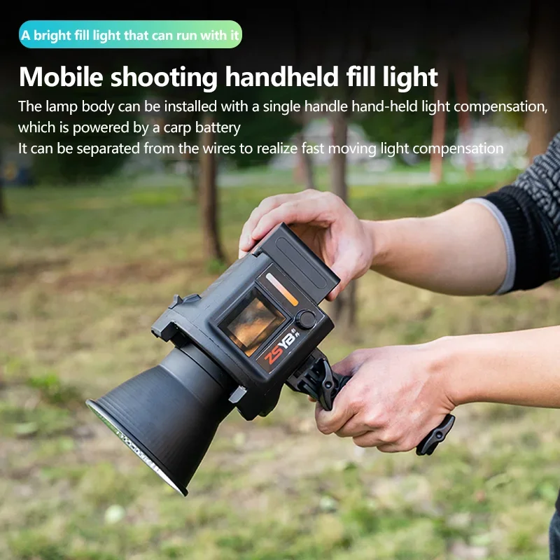 ZSYB  CL-60Bi Bi-color LED Lig - đánh giá và giá Outdoor Lighting Video Shooting