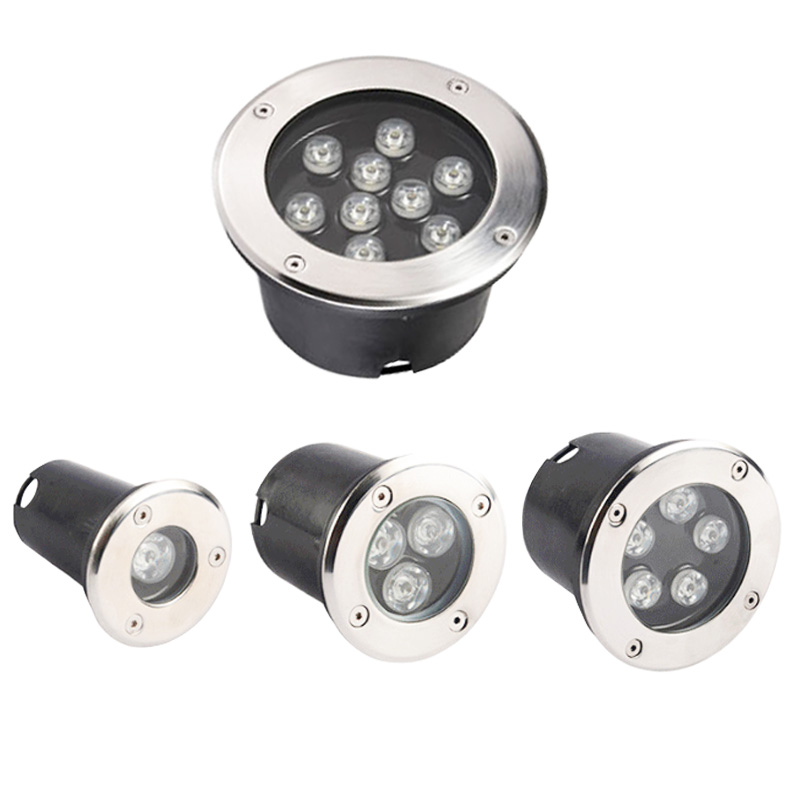 Waterproof Led Light Garden Un - đánh giá và giá Ground Light Recessed