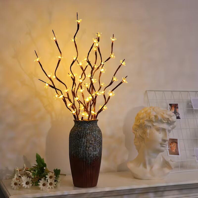 1/2PC 20LED Cherry Blossom Tre - đánh giá và giá Outdoor Lighting Lamps