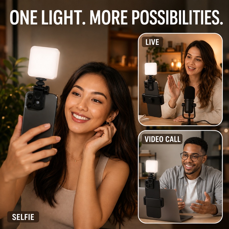 DY11Mini Portable Clip-On Phon - đánh giá và giá Outdoor Lighting Video Shooting