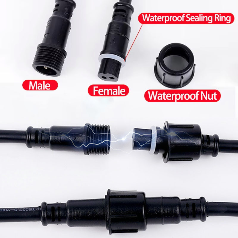 Waterproof Wire Connector Set  - đánh giá và giá Outdoor Lighting Connectors