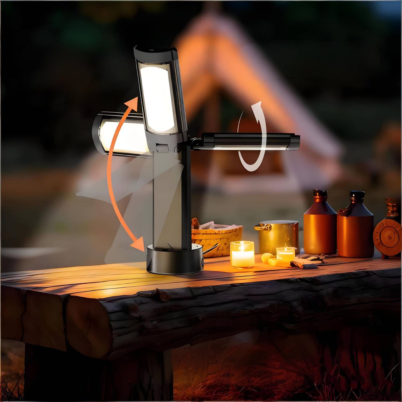 Telescopic Tent Lamp Adjustabl - đánh giá và giá Outdoor Lighting Lamps