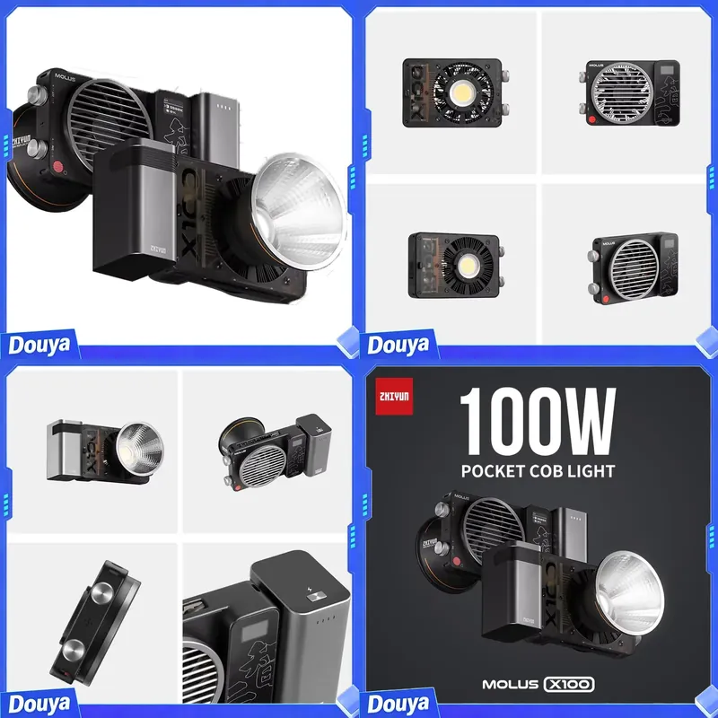 ZHIYUN Molus X100 100W COB LED - đánh giá và giá Outdoor Lighting Video Shooting
