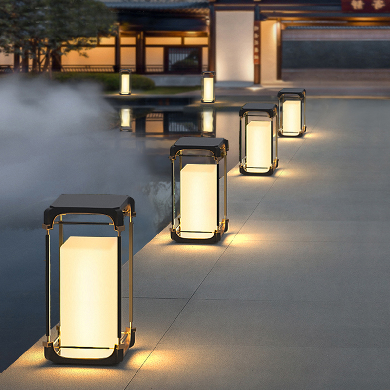 Luminous Floor Lamp Courtyard  - đánh giá và giá Outdoor Lighting Lamps