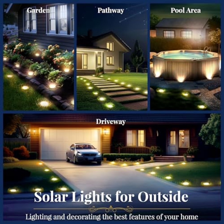 Solar Ground Lights Solar Ligh - đánh giá và giá Outdoor Lighting In Ground