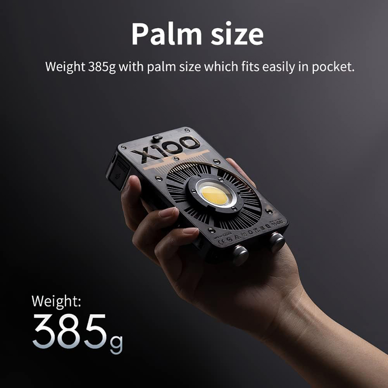 Zhiyun Molus X100 Combo 100W B - đánh giá và giá Outdoor Lighting Video Shooting